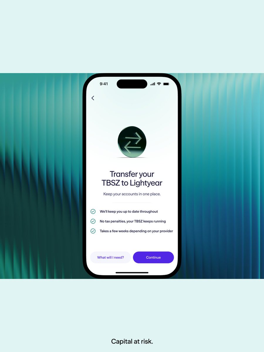 go_lightyear's tweet photo. 🇭🇺A better home for your TBSZ. And your tax benefits move with it.

From today, you can transfer a TBSZ from another Hungarian bank or broker into Lightyear – free from our side.

A lot of people assume switching providers resets the five-year clock. It doesn't. Your original collection year comes with you, and the tax timeline carries on exactly where it left off.

🎯 No charge from our side
🧩 Step-by-step guidance in the app
📊 Track every stage of the transfer

For Hungarian customers only.

Capital at risk. Terms apply, seek guidance if needed. This is not tax advice.