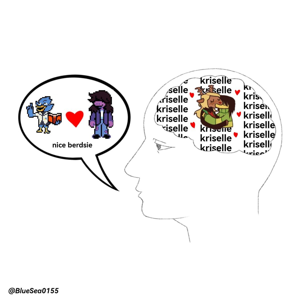 BlueSea0155's tweet photo. Why I love Kriselle 😭🙏
(idk what do I do)
#deltarune  #suselle  #krusie  #berdsie  #kerdly  #kriselle  #art https://t.co/vnUMvbCRFw