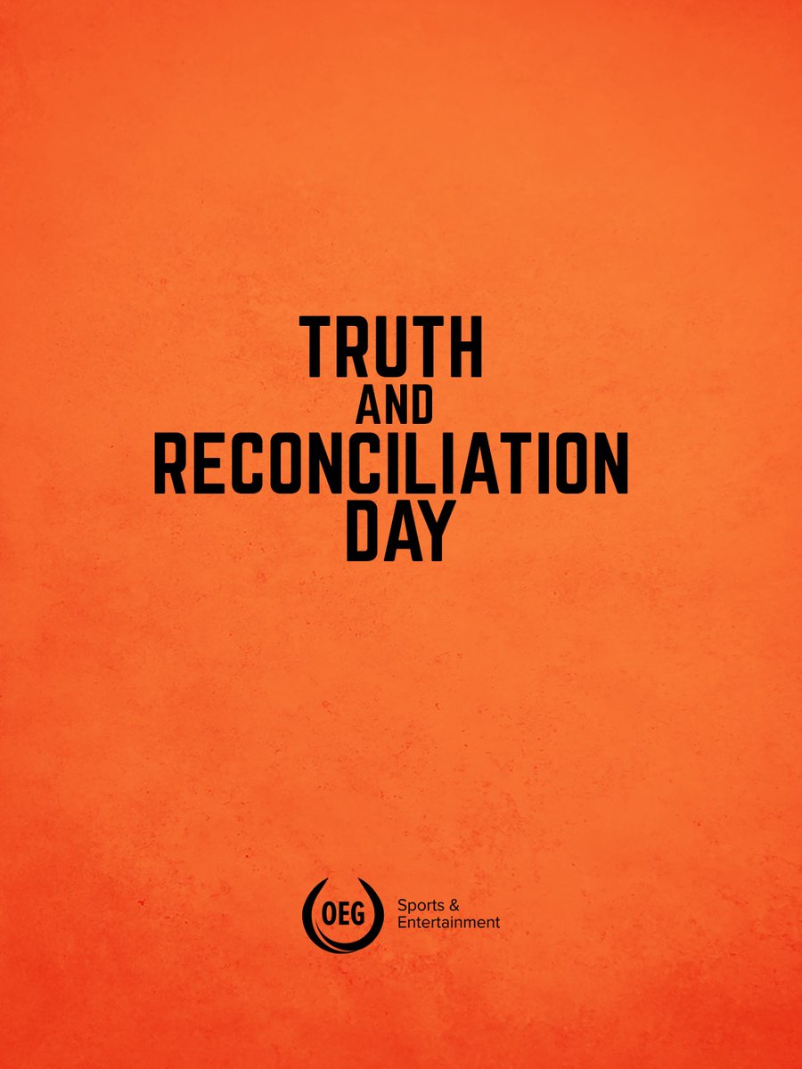 EdmontonOilers's tweet photo. Today, we recognize National Day for Truth and Reconciliation. The Edmonton Oilers honour the survivors of residential schools, their families and those who never returned home.

We recognize the importance of listening, learning, reflecting and working towards meaningful reconciliation with Indigenous communities.