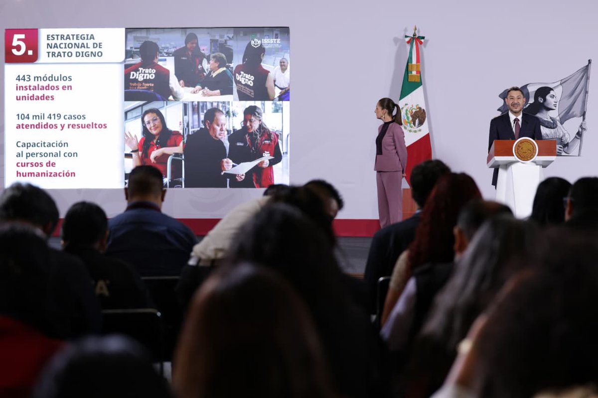 IsssteEdomex_'s tweet photo. 📰 #COMUNICADO
Martí Batres destaca nueva infraestructura y equipamiento del ISSSTE, a dos años del Segundo Piso de la Cuarta Transformación.
🔗https://t.co/tqad9fnpfs https://t.co/Qzdh7ceT1V