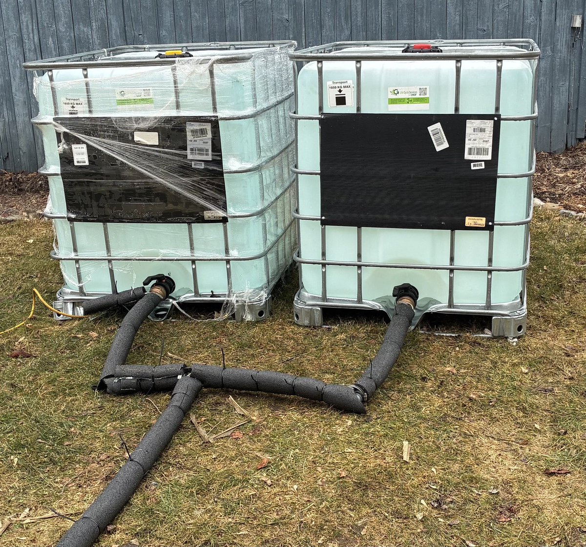 alex_fasulo's tweet photo. After Invenergy punctured the aquifer in Rush, NY drilling for Horseshoe Solar, six homes were immediately without water near the project site. 

The solar company hit the aquifer February 2026. Around 50-100 gallons of water gushed from the entry point, per minute, as documented on the ORES docket. 

Invenergy swore to the residents they would make right on destroying their water with hauled-in water totes. 

Yesterday, at the ORES roundtable, it was shared that Invenergy has not made good on that promise. The homes without water are being left to fend for themselves. 

Since New York State completely protects the solar and wind developers, the state has not acknowledged the property damage sustained by those trying to survive in Upstate NY. 

This is an abomination. Something must be done.