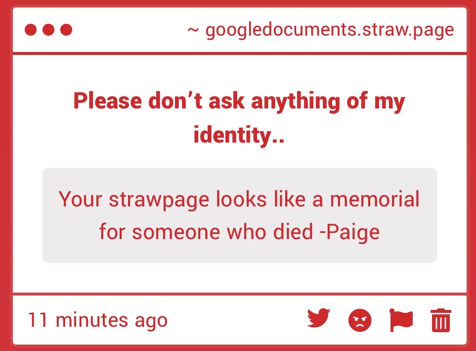 writinforgoogle's tweet photo. // lorelore time
Document has once tried to quote on quote deactivate himself due to a lot of stuff on his shoulders
He sometimes thinks of himself as someone who deserves death, but also a memorial https://t.co/VsAHu9quc9