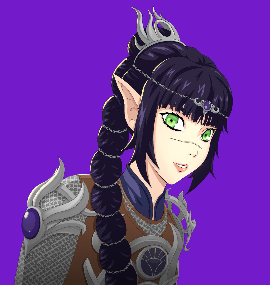 Greenzzly's tweet photo. Mi Shadowheart https://t.co/Nmef7WDwqx