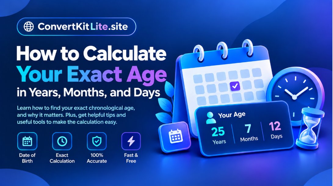 Siam_Al_Galib's tweet photo. Ever wondered exactly how old you are in years, months, and days?

Your age isn't always as simple as:

Current year − birth year

Here's how to calculate your exact chronological age 🧵👇 https://t.co/i7QSCiK3HX