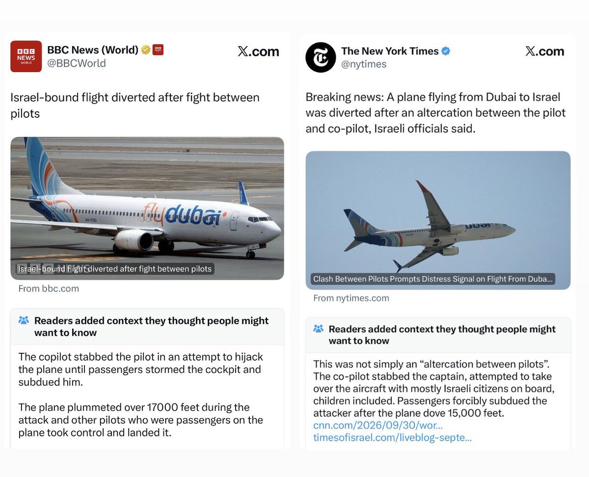 koshercockney's tweet photo. Both the BBC and the New York Times community noted. 

I’ll say it again, you can’t hate the mainstream left-wing media enough. https://t.co/DuzjZ366TT