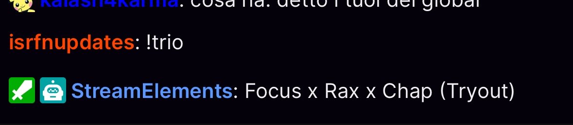 IsrFnupdates's tweet photo. Focus officially will play the eval cup tomorrow with chap and rax (for tryout)👀🔥
(Vico still  in break) https://t.co/lQqf6LgZ8s