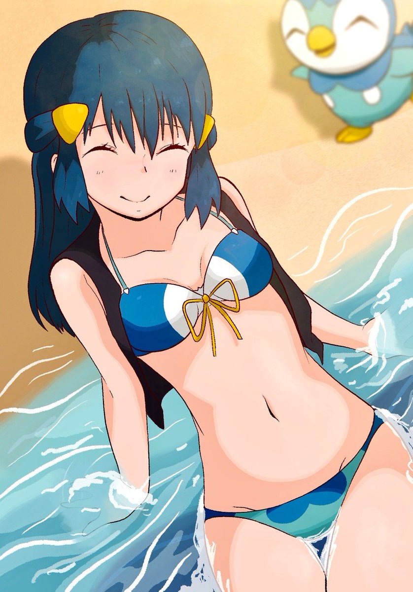 PokemonGirlsBik's tweet photo. Beauty at the beach 🏖️❤️
—————————–————
Dawn by Pocha
—————————–————
Also: Still looking for other pokefans to chat :3 https://t.co/WW4LMCQooE