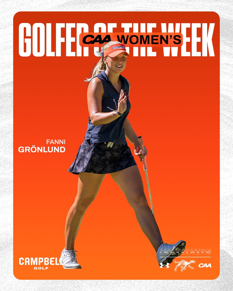 GoCamelsWGolf's tweet photo. After winning her first collegiate title, Fanni Gronlund has been named @CAASports golfer of the week!
#RollHumps 🐪⛳️

📰: https://t.co/yyhTPy2p0F https://t.co/fjBwmvtim7