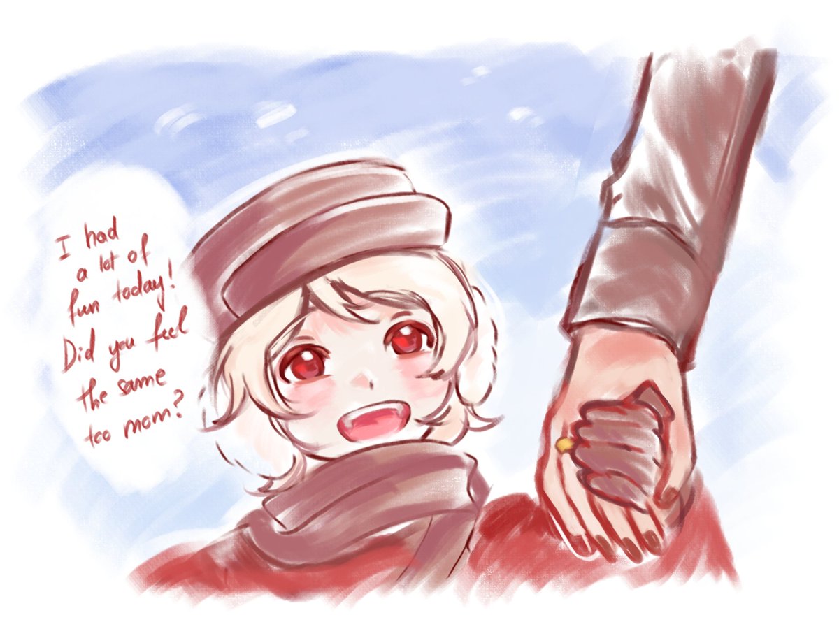 J0NJ0N126's tweet photo. Ellio with his momma is so cute that I have to made some drawing real quick!!! Such an amazing au jsjaqdiqqjs https://t.co/T8NzE8FjdS