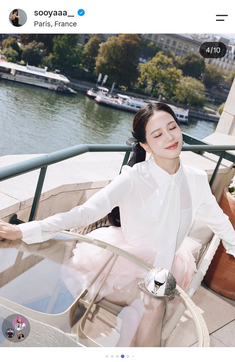 sooyaslovejisoo's tweet photo. She isn't afraid of uploading behind the scene. Unlike some https://t.co/J6CGZwcHwv