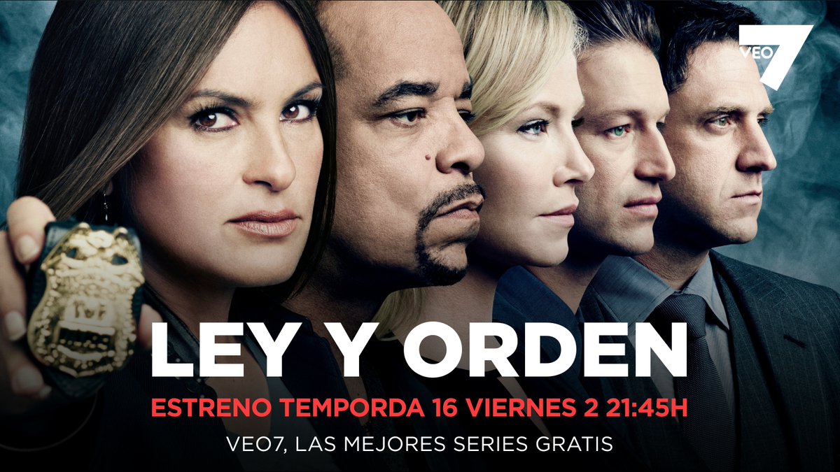 Veo7com's tweet photo. 🔎 ¡Volvemos con nuevos episodios de Ley y Orden: UVE !⚖️

A partir de este viernes 2, los casos continúan con una nueva cita: viernes, sábados y domingos a partir de las 21:45.

#LeyYOrdenUVE #VEO7 #OliviaBenson #NuevosEpisodios https://t.co/VQ1F8x6ZGO