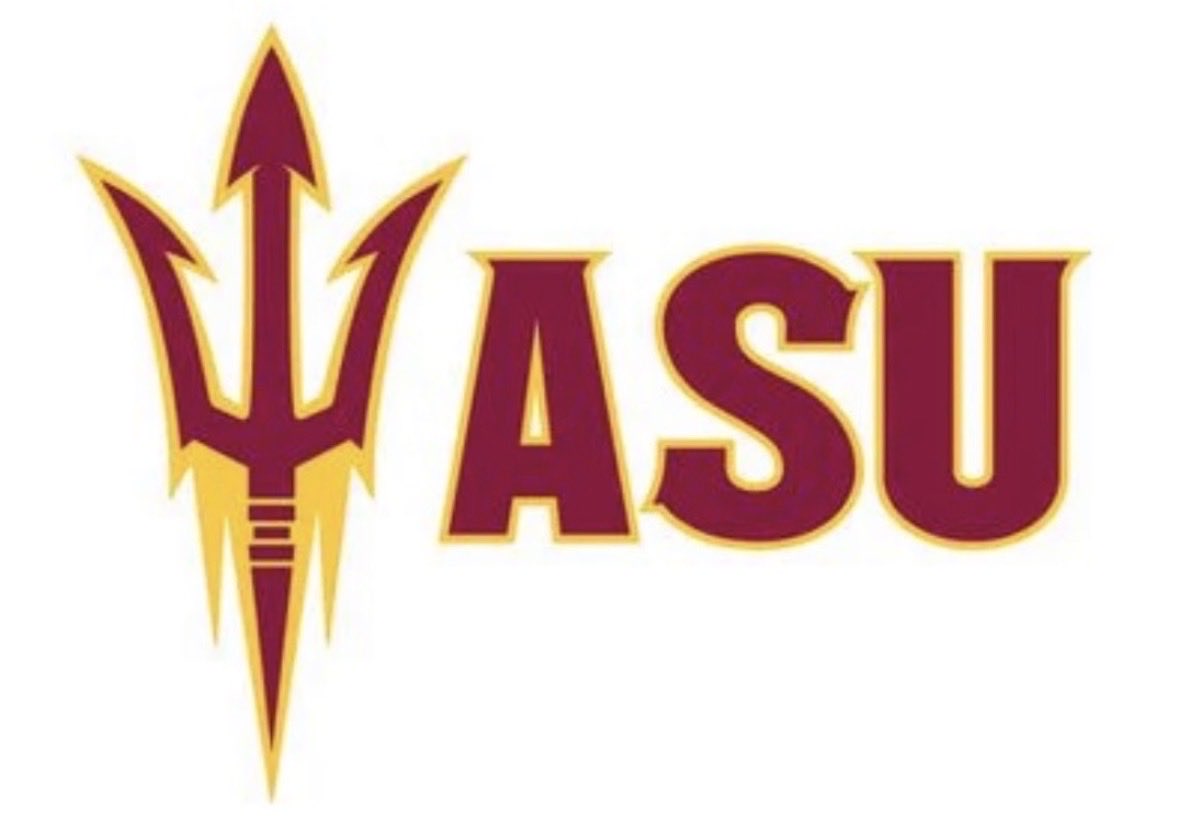Michael_Lynch70's tweet photo. #AGTG Blessed to receive a offer from 
Arizona State University 
@CoachOmura
@ASUFootball 
@AllenTrieu
@LemmingReport
@TomLoy @On3  @CraigHaubert
@ChadSimmons_ @coachuselton63 
#sundevils #forksup https://t.co/cD7x3lY53S
