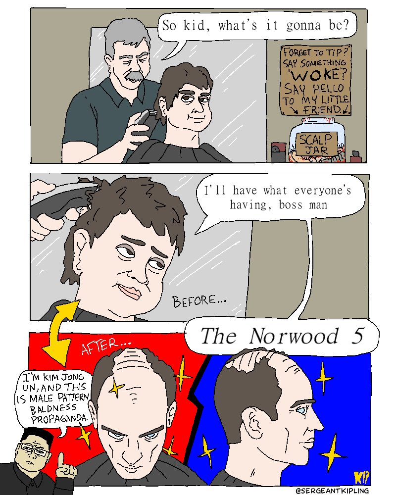 sergeantkipling's tweet photo. I chose the Norwood 5, the Norwood 5 didn’t choose me https://t.co/Ieoc3EfUyU