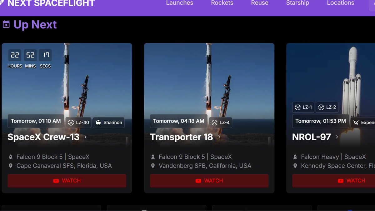 Raptor_54321's tweet photo. We've entered another post-starshit depression period...
😢

But, What's this⁉️ A crew launch and a FH within the same day (plus a bonus rideshare)‼️
We're having the ultimate Falcon Feast🗣️ https://t.co/hLUMG0xErN
