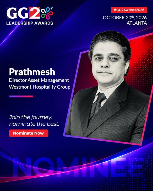 GG2_Awards_'s tweet photo. Prathmesh, Director of Asset Management at Westmont Hospitality Group, is a nominee for the GG2 Leadership Awards 2026.

Join us in celebrating this year’s nominees and the achievements they represent.
Nominate now: https://t.co/nyyw3WJqaM

#GG2Awards2026 https://t.co/mjAApzh8WG