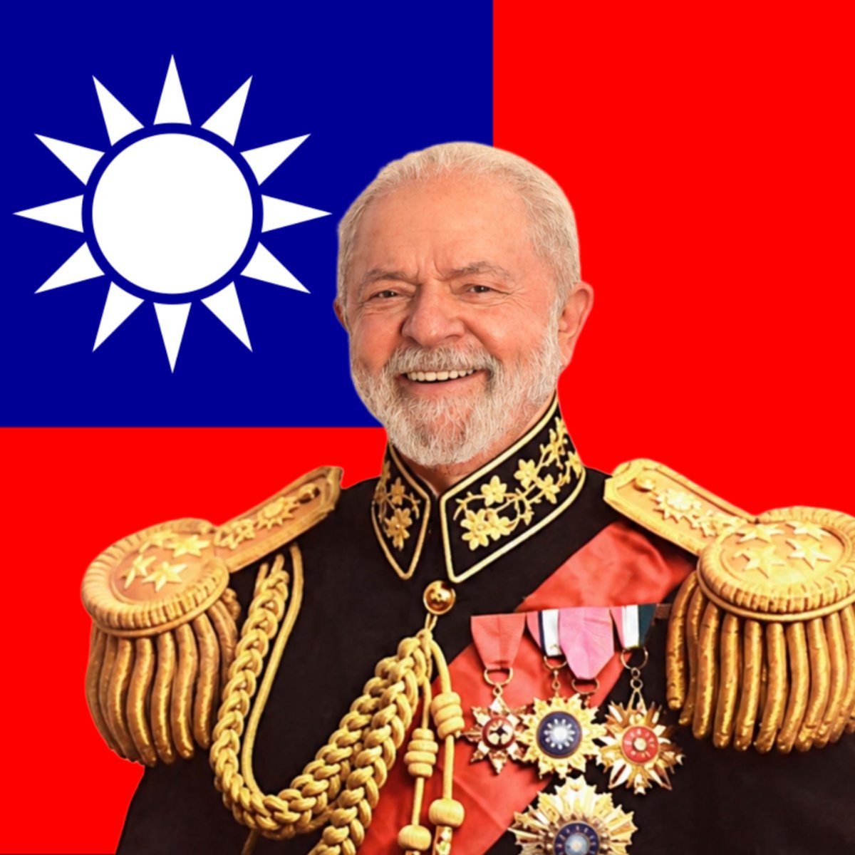 anjouyese's tweet photo. BREAKING NEWS 🚨

Following rumors of an American invasion of Brazil, President Lula da Silva declares the Northern Expedition to overthrow the Washington Government and guarantee the Republic of Brazil sovereignty ‼️‼️ https://t.co/pkI9KMo9LQ