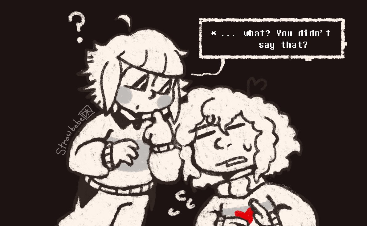 strawbebeDK's tweet photo. Time out dude nobody said all that #undertale https://t.co/hs5DSwv2fk