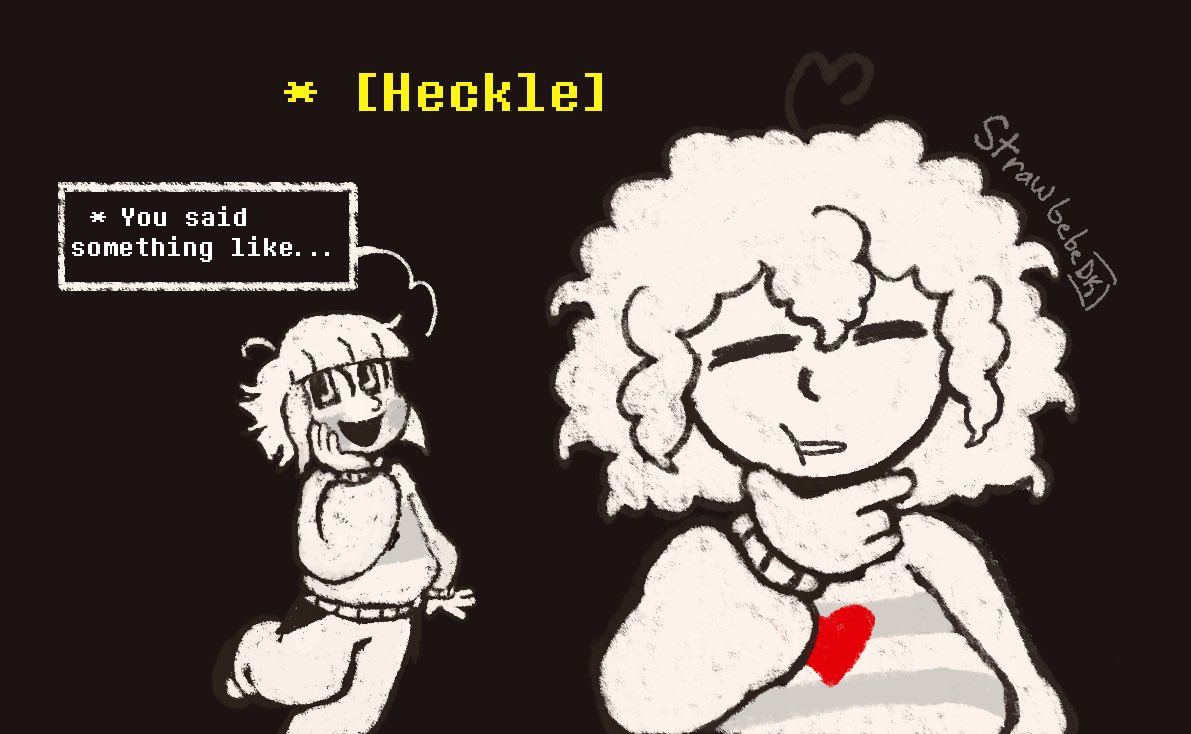 strawbebeDK's tweet photo. Time out dude nobody said all that #undertale https://t.co/hs5DSwv2fk