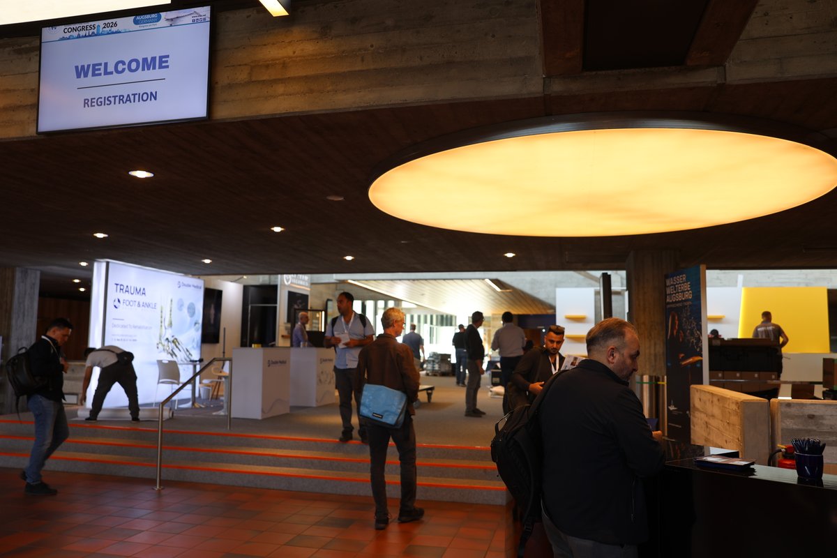 EFASnews's tweet photo. 🏃‍♂️ #EFAS2026 PRE-MEETING today: Hot Topics in Sports-Related #FootAndAnkle Pathology by #EFAS Sport Foot and Ankle Forum.
📅 See you tomorrow at the #EFASCongress!
#SportsMedicine #Orthopaedics #AnkleSurgery #SportsInjuries #ReturnToSport https://t.co/fZA8Jfk5wr