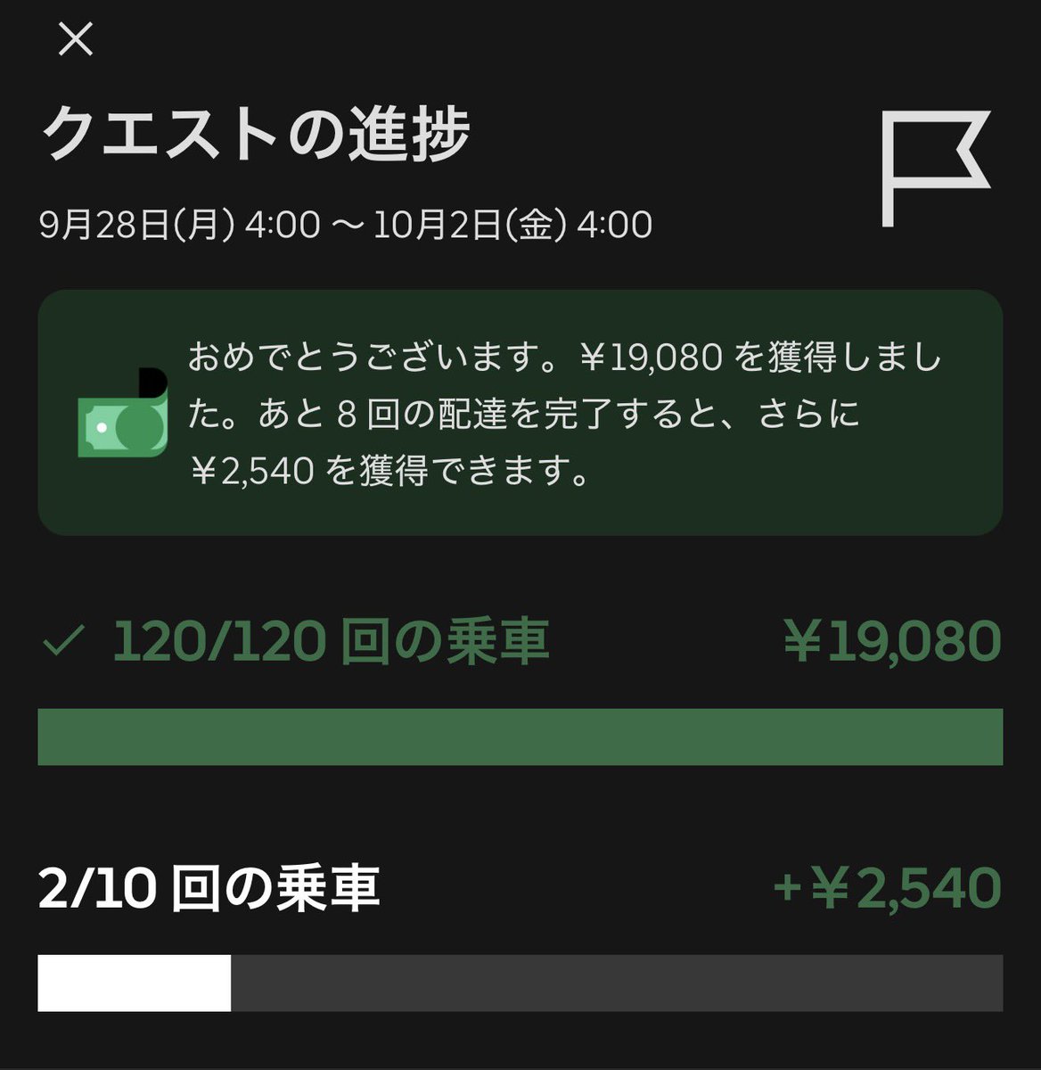 Porter_2024's tweet photo. 一日ダラダラと稼働してとりま120はやれたんで明日（今日）は本業やって残りを消化します🫥 https://t.co/BROEg2cGuw