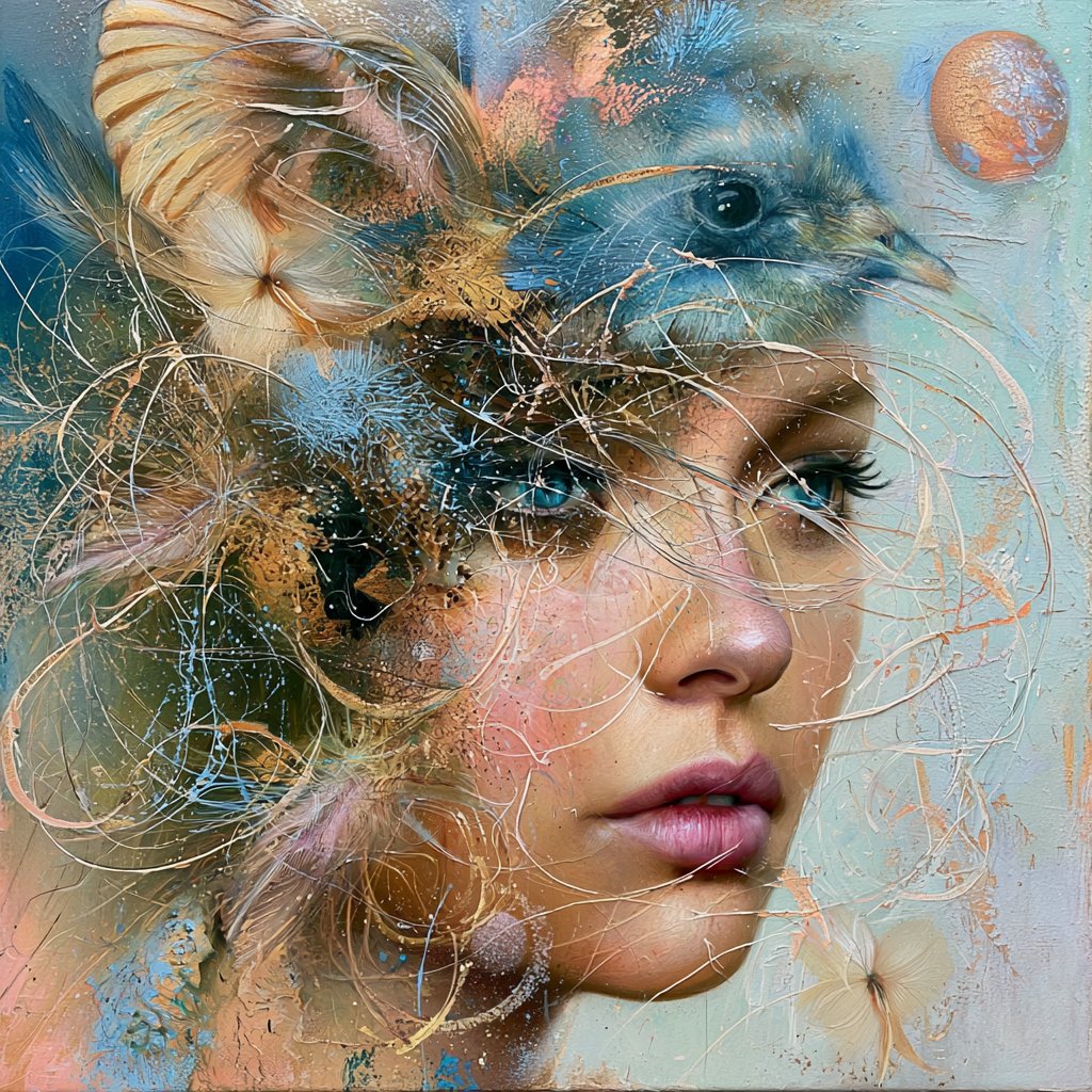 art_senger's tweet photo. Three faces. Three worlds. One journey.

Each image reveals another layer — between nature, imagination and inner transformation.

We are never just one version of ourselves.
We change. We grow. We discover new parts of who we are.

Which one speaks to you most?

#DigitalArt https://t.co/CvBl2dhvkQ
