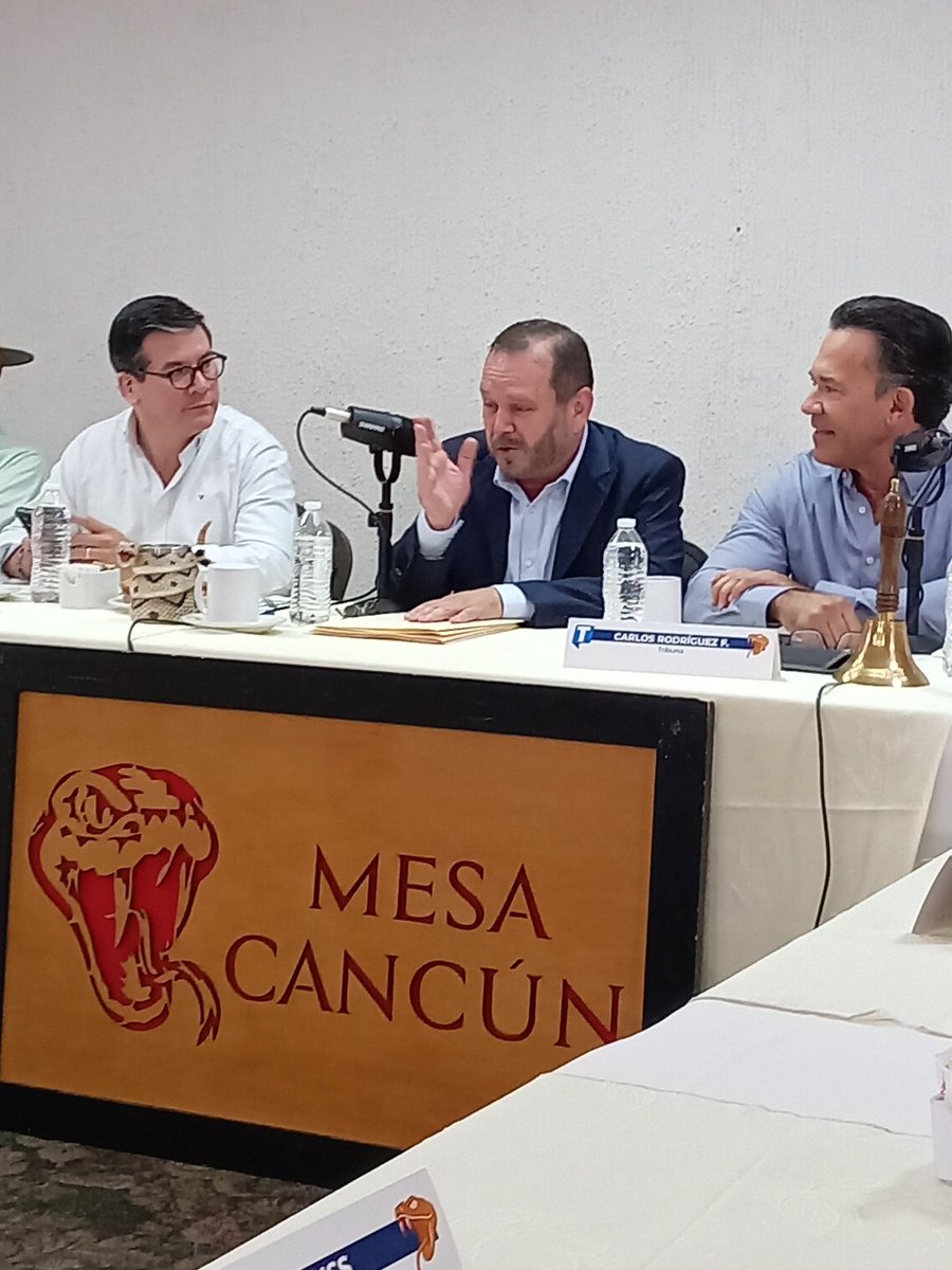 ABN58's tweet photo. @neryruiz Consejero presidente del @IEESonora en @MesaCancun !! https://t.co/QT1MNUeQ3K