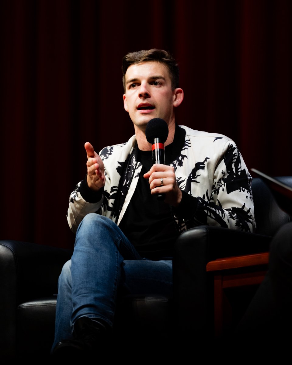 FSUDSA's tweet photo. No need to theorize here: another great Golden Torch Lecture in the books!

@MatPatGT joined @fsu_cci Professor and Associate Vice Provost for Academic Innovation Dr. Paul Marty for a discussion on his journey, advocating for creators on a national level and of course, FNAF lore https://t.co/tRz8z8mbSz