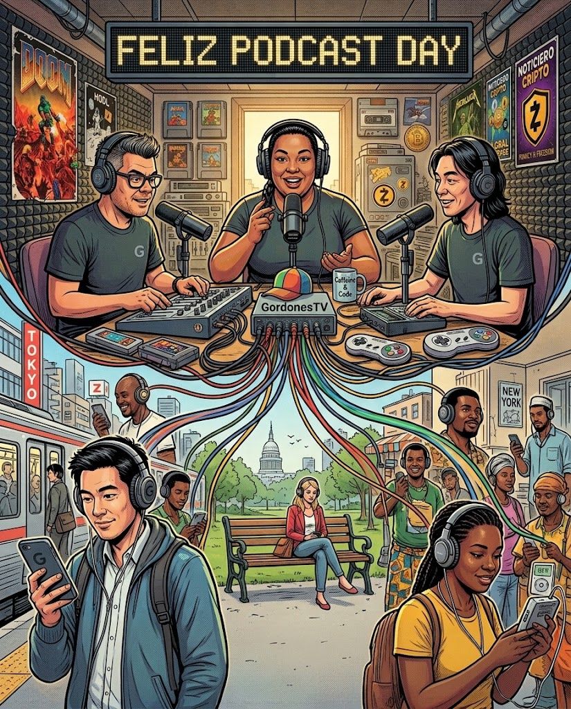 gordonesTV's tweet photo. ¡Happy Podcast Day!

Hoy tenemos #NoticieroCripto, nos escuchamos aquí: https://t.co/snNeqbgRaU https://t.co/ZAWm7hoEut