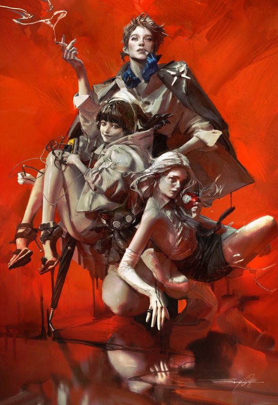 Genki_JPN's tweet photo. Death Stranding 2 “Connection (Kizuna)” painting by Kojima Productions concept artist Entei Ryu!

https://t.co/zSqZNqfViB https://t.co/svsuMbZckA