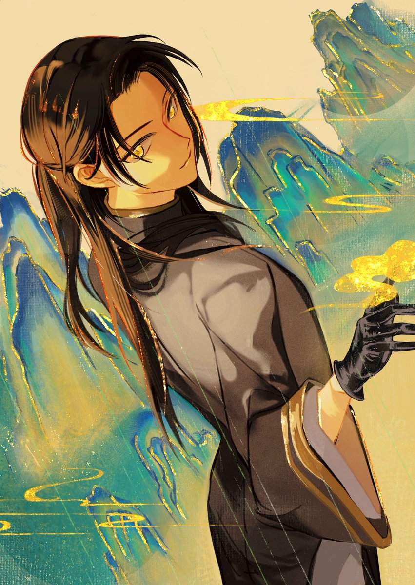 Camelliakoromo's tweet photo. #王耀生誕祭2026
#ヘタリア仙人生誕祭2026

蹇将憺兮寿宫，与日月兮齐光。

「楚辞·九歌·云中君」 https://t.co/NoU4FjY50B