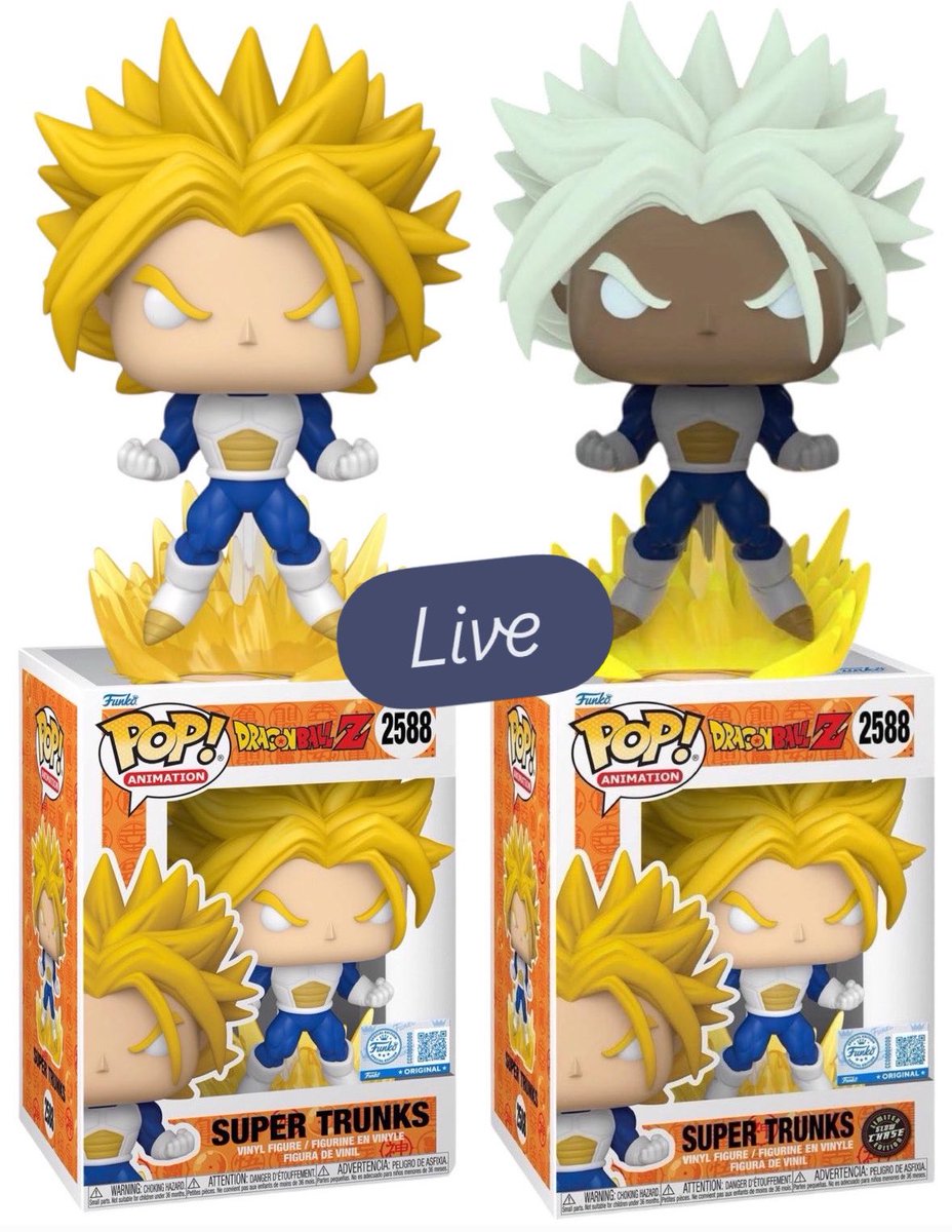 FunkoPOPsNews's tweet photo. Now Live! TT Exclusive Super Trunks Funko POP! ⚡💥 I will protect this world at all costs ~

   Linky ~ https://t.co/rHYqPSoplI

#FunkoPOPNews #SuperTrunks #Trunks #DragonBallZ #DBZ #Anime https://t.co/xjpnHhnapb