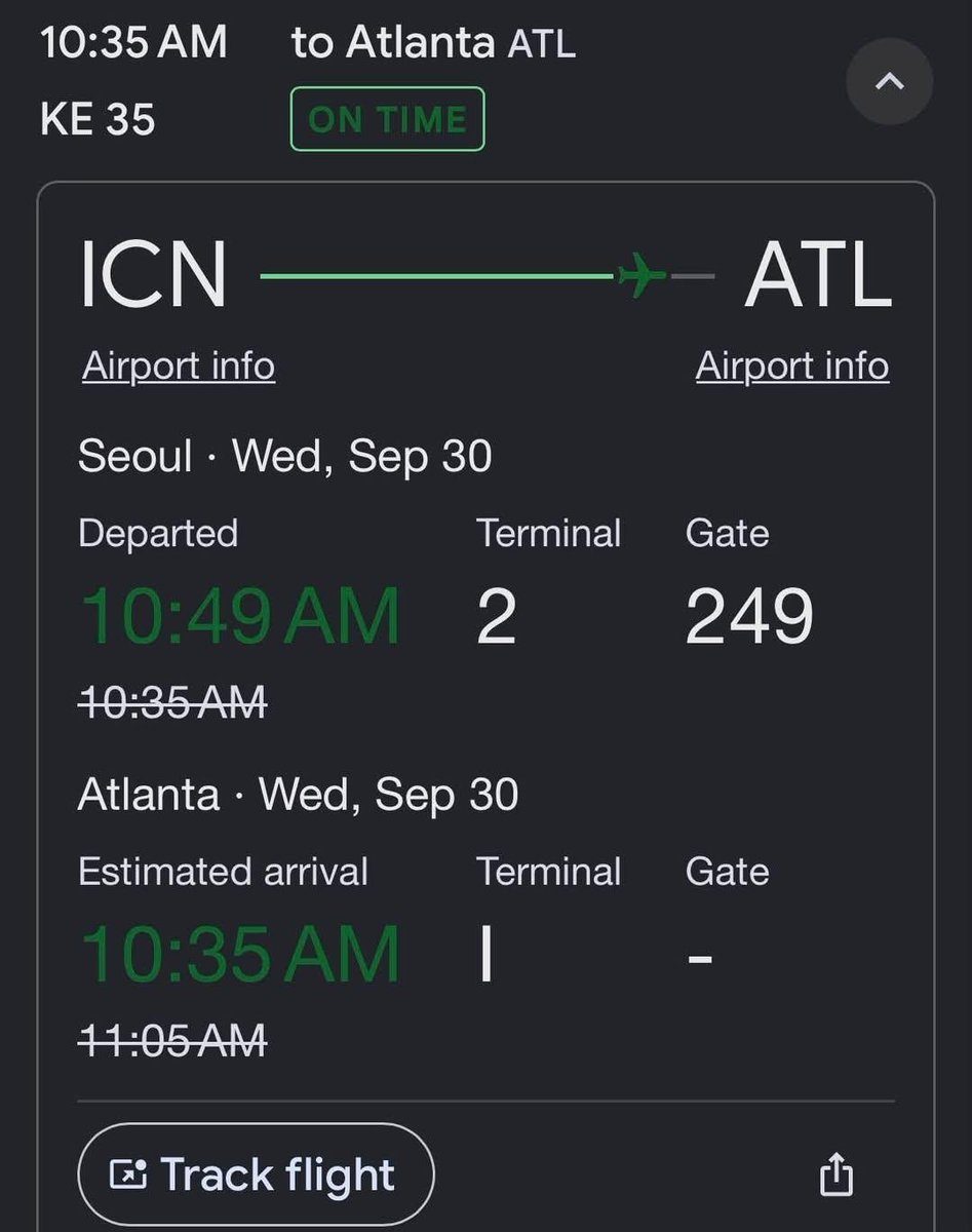 apoyo_ot7's tweet photo. Finalmente, aterrizaron 🛬
BTS acaba de aterrizar en Atlanta, Georgia 💜

Buen viaje a Bogotá 🇨🇴
BTS ha llegado a Atlanta 💜

#bts_official_bighit #BTS #BTSARMY #ARMY#BTS https://t.co/rdbvhwwOkT
