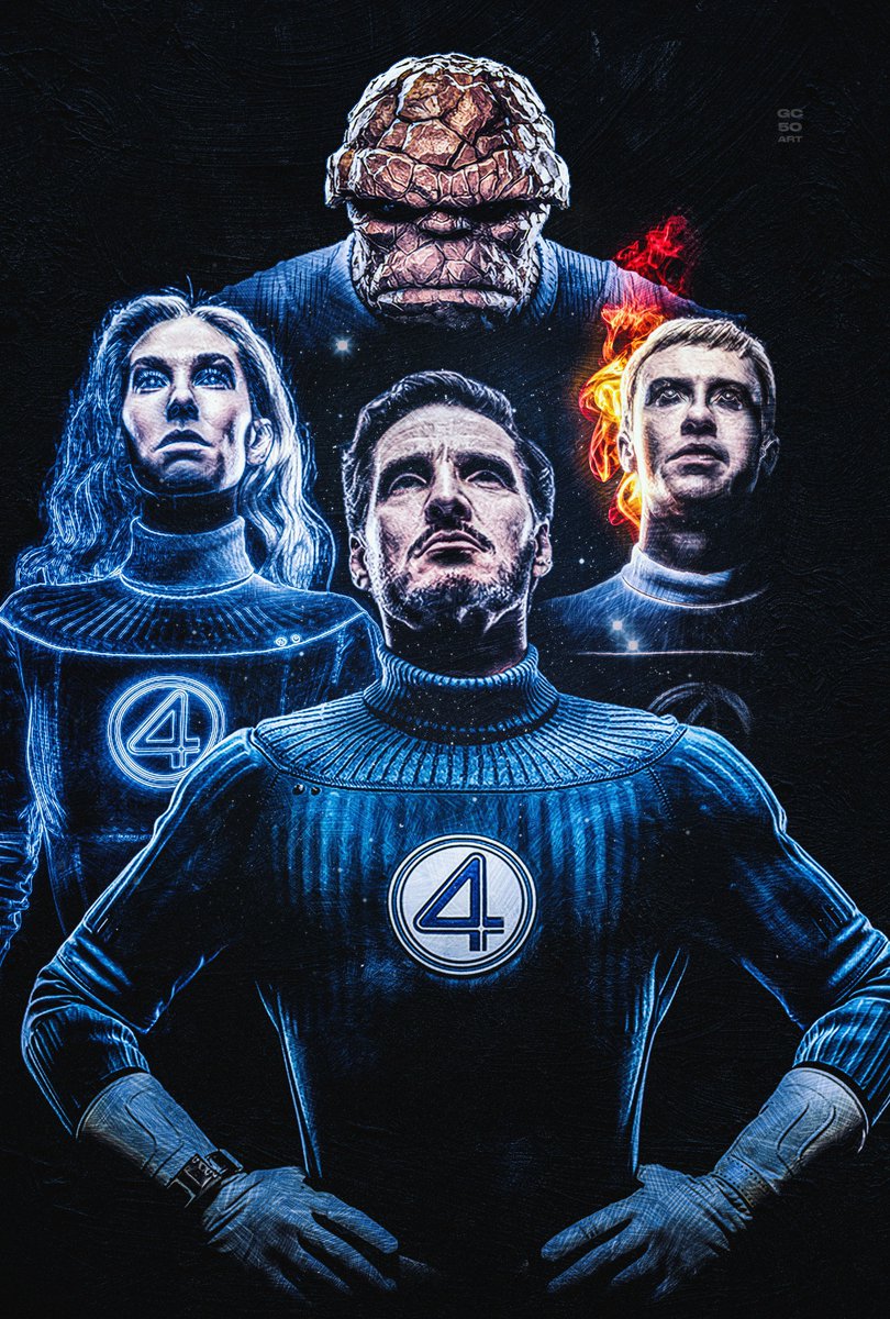 GC50Art's tweet photo. #FantasticFour #AvengersDoomsday https://t.co/5LLaazqk7h