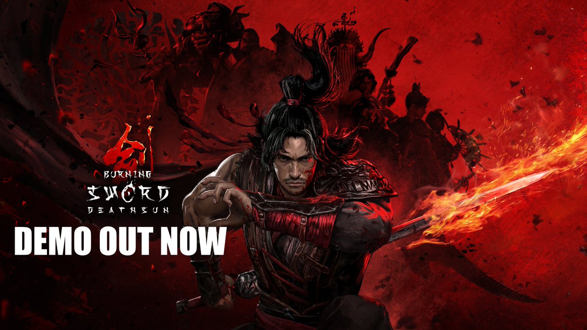 BurningSword_DS's tweet photo. Burning Sword: Death Sun is back!
A brand-new demo is now available, featuring improved gameplay, new enemies, and a new boss!

Download the demo and Wishlist the game now!

https://t.co/CffrkYjc9u

#BurningSwordDeathSun #burningsword #HackAndSlash #IndieGame https://t.co/sG9H05IPH1