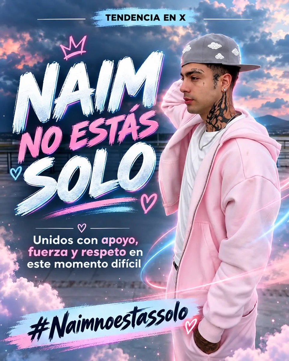 GonzalezAl81180's tweet photo. #Naimnoestassolo  no estás solo, ya que las acciones no son las correcta, pero tampoco haz matado ni violado a nadie para que te critiquen como un criminal. https://t.co/Y6f9kGNihf