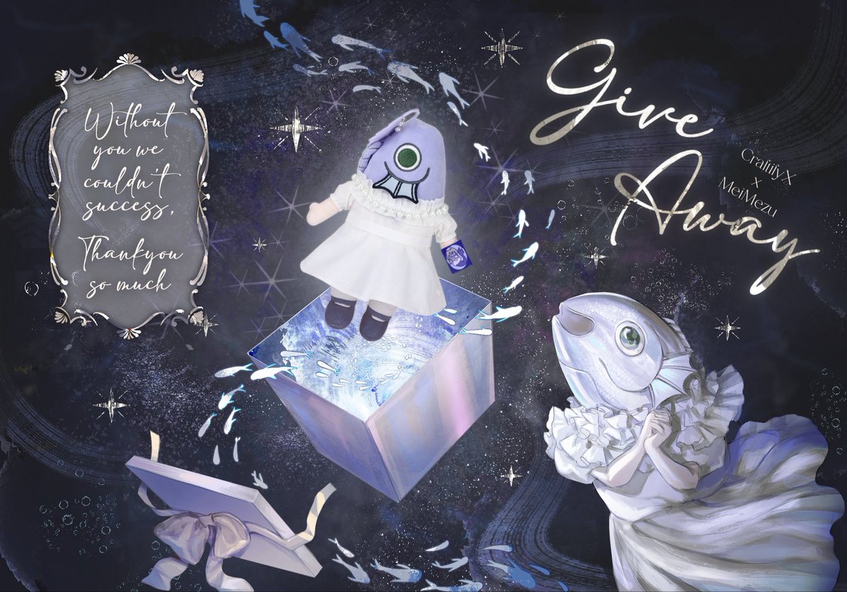 Me1_Mezu's tweet photo. Fish Girl Plushie is in-stock and available for purchase 🥺🩵

https://t.co/GXeWZeALxW

The quantity is quite small but there might be additional stock in the future🐟💙🫧 https://t.co/KhUNy5cByU