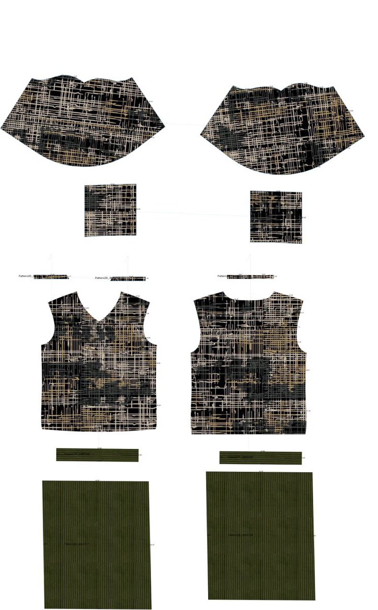 SalmaTa50503739's tweet photo. 💻 Digital Garment Design &amp; Simulation via CLO 3D.
#CLO3D #DigitalFashion #3DFashionDesign #GeometricChic #PatternMaking #VirtualFashion #FashionDesigner https://t.co/H4XDupWDx5