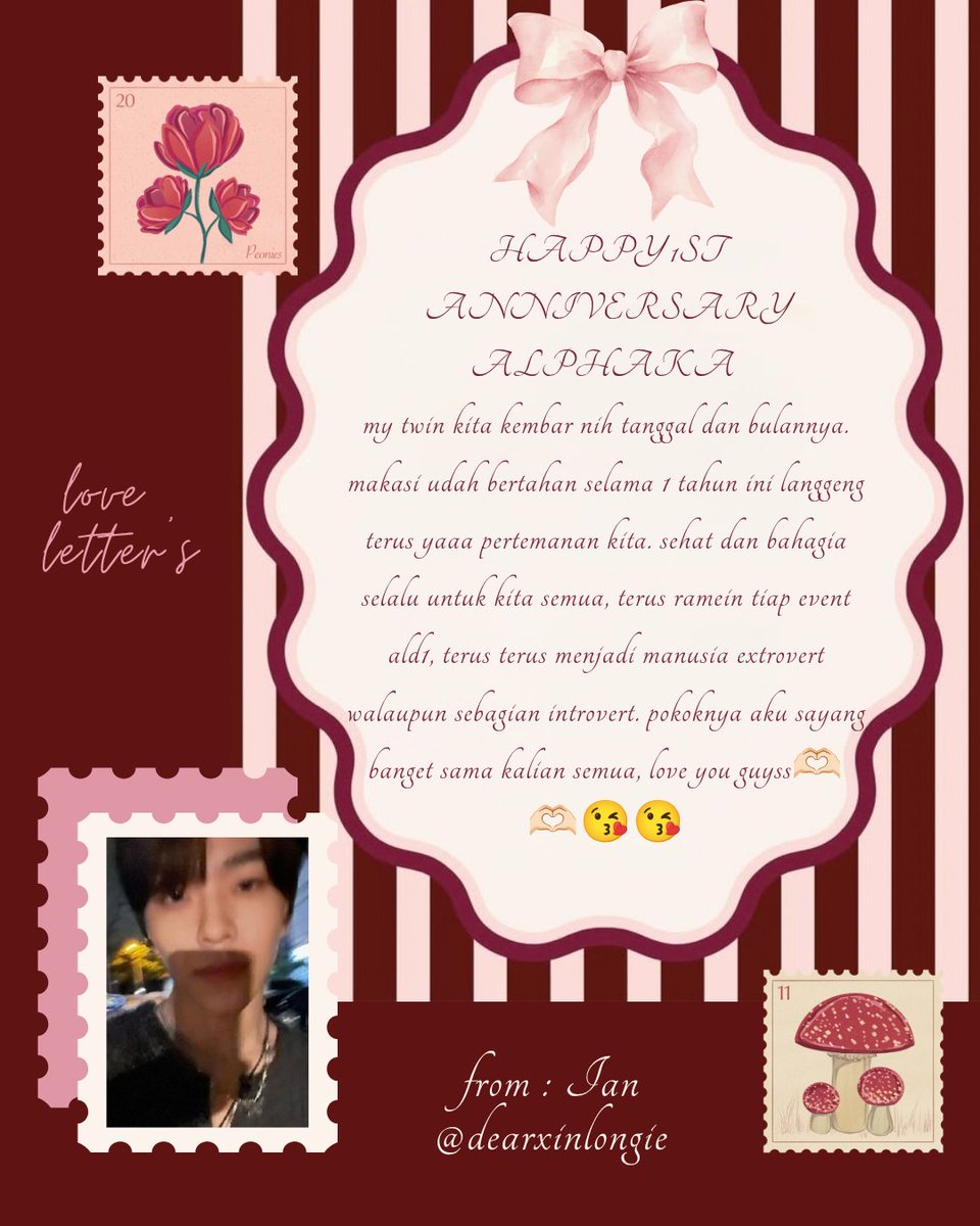 Alphaka_02z's tweet photo. [1] A Birthday Wish for Our Gang, ALPHAKA02z🦙

DRIVE TO THE TOP ALPHAKA PALING TOP

#AlphaDriveOne #Allyz #Alphaka02 #ALPHAKA1STANNIV #KEEPSHINNINGALPHAKA #ALPHAKA02JAYA #TEMANTKLEOARNO 

[ @leovelysw @zaxlswmmyz @dearxinlongie @unjunely ] https://t.co/TOKWjyj83r