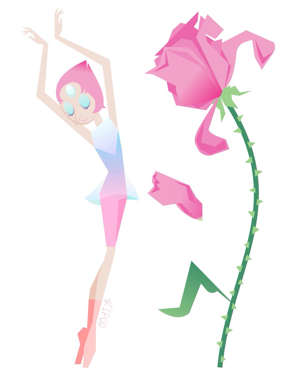 kipodko's tweet photo. a single pale rose #stevenuniverse https://t.co/Sg35NYnSdI