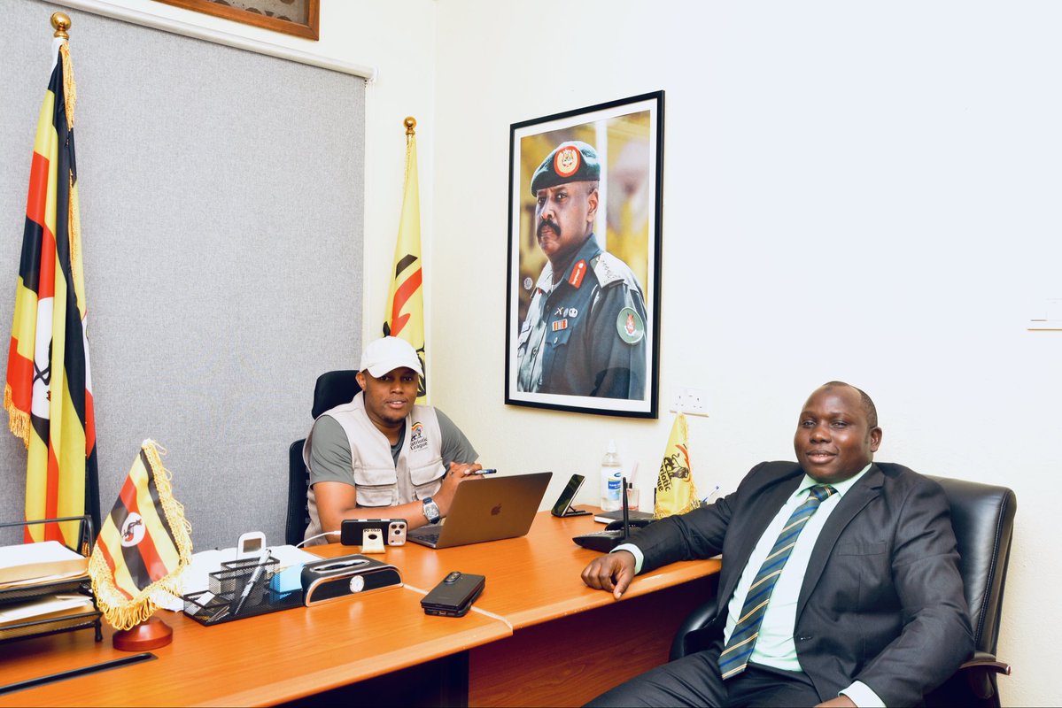 MwesigyeFranks's tweet photo. Hon. Abdul Bisaso, Member of Parliament representing the people of Kasanda South and a great PLU supporter, paid a courtesy visit to the PLU Secretariat in Naguru.

I thank Hon. Abdul for his loyalty and dedication to supporting Gen. @mkainerugaba. Keep it up, ndugu!

To all the people of Kasanda south , Hon. abdul will deliver the PLU endorsement books so that you can endorse Gen. Muhoozi Kainerugaba as your next president without having to travel to the PLU Headquarters in kampala.