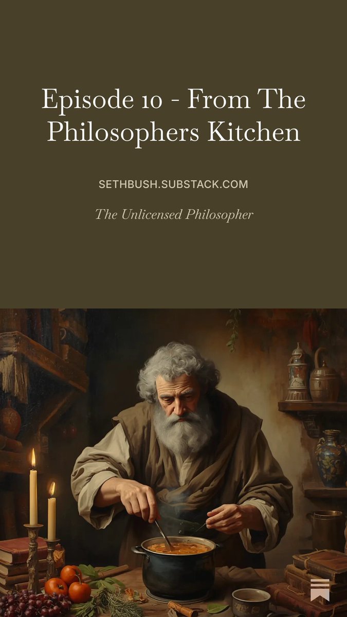 SethBush12's tweet photo. https://t.co/6t1N8e7kBM

#podcasts #philosophy #kitchentalks https://t.co/gu2BImmBTq
