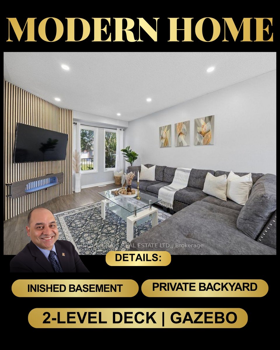 teamnasir15's tweet photo. 🏡 **MODERN HOME — CLARINGTON**

📍 **Clarington, Canada**

**For Booking, Contact Now!**

**NASIR RIZVI**
REALTOR® — RE/MAX Impact Realty, Brokerage

call / text:
📲 **Call/Text: 416-996-5725**

.
.
.

**Listing courtesy of Cindy &amp; Craig Real Estate Ltd.** https://t.co/VAKr7Z6Y0Q