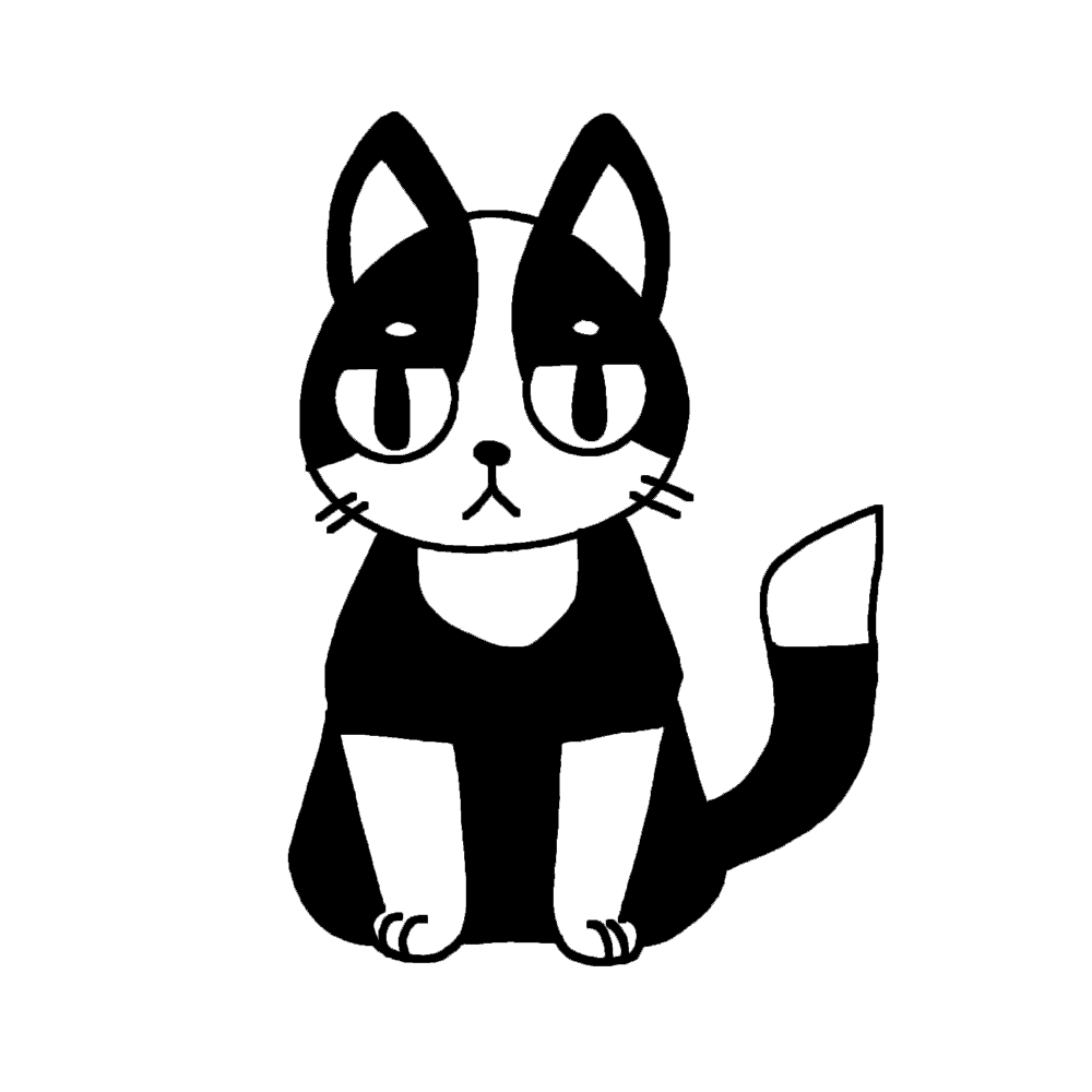DariaVidmar's tweet photo. Cat doodle art. I draw all kinds of cats in black-and-white, monochrome, and playful styles. Cats inspire me with their grace, bringing peace and harmony. Thank you for your support, likes, and comments. All images are my copyright. https://t.co/nJKezxa0lf