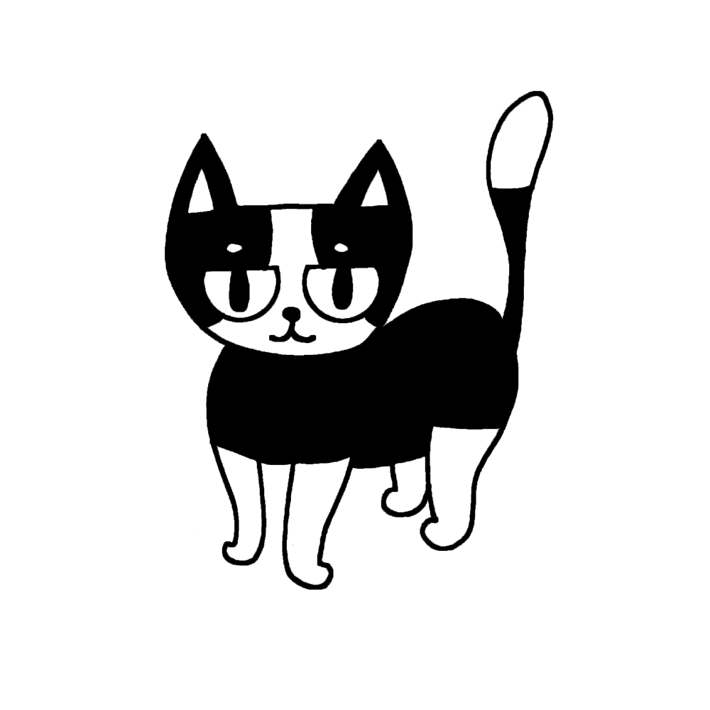DariaVidmar's tweet photo. Cat doodle art. I draw all kinds of cats in black-and-white, monochrome, and playful styles. Cats inspire me with their grace, bringing peace and harmony. Thank you for your support, likes, and comments. All images are my copyright. https://t.co/nJKezxa0lf
