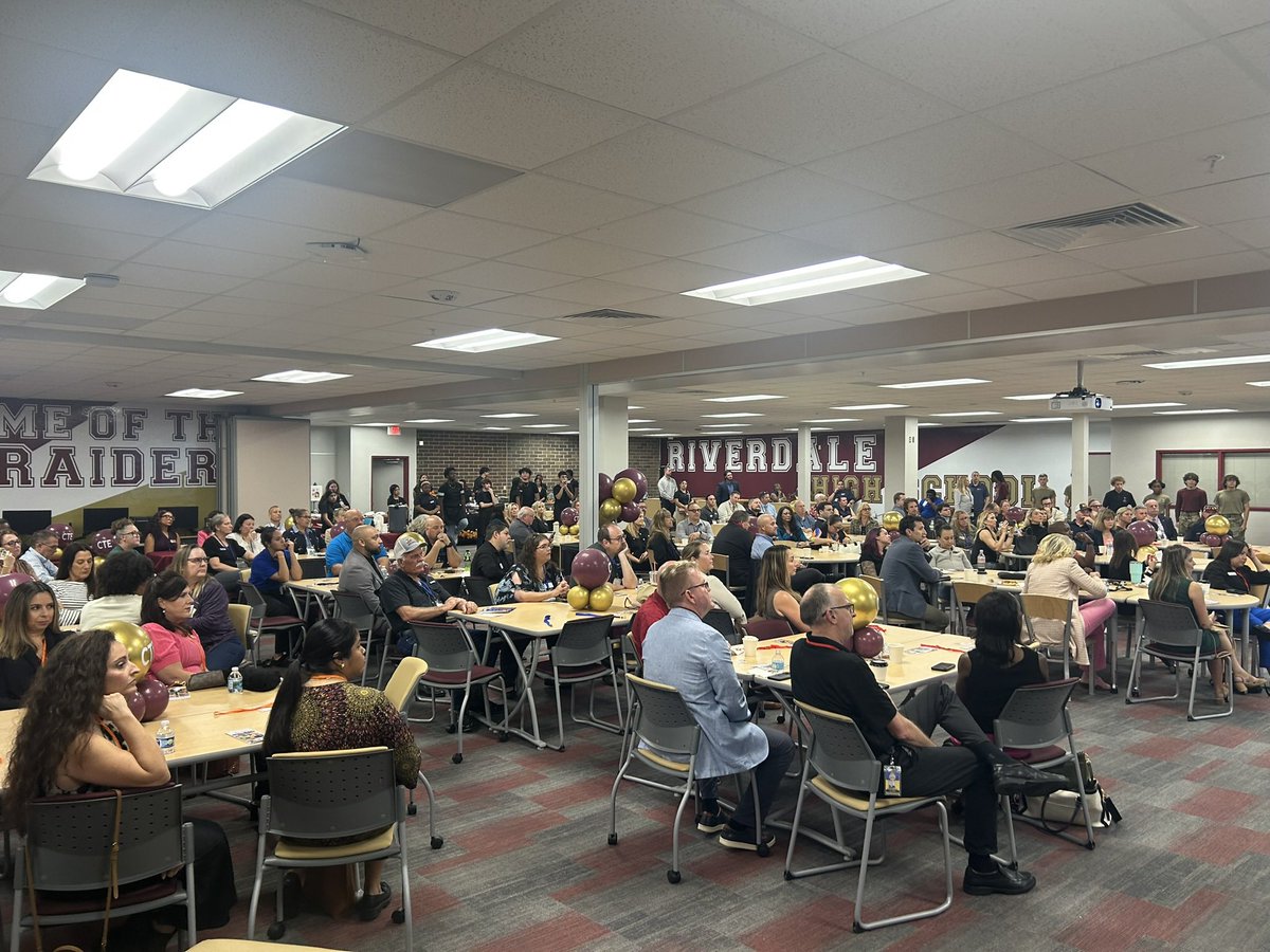 EdMathews's tweet photo. Great morning at Riverdale High School with our Community Advisory Board. Thank you to Principal Julie Powell and her Raiders team for hosting. https://t.co/tYsoLEV7tG