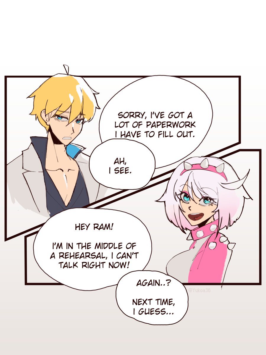 Yukoa36's tweet photo. Ramlethal's Day Off     (2/?) https://t.co/1CudRPdh1b