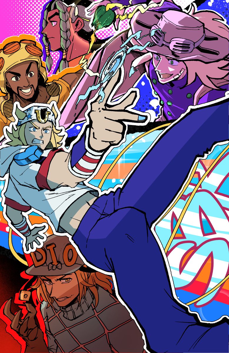 ka1z0ku_'s tweet photo. SBR #jjba #jjbafanart #steelballrun https://t.co/amWJmGdoBk