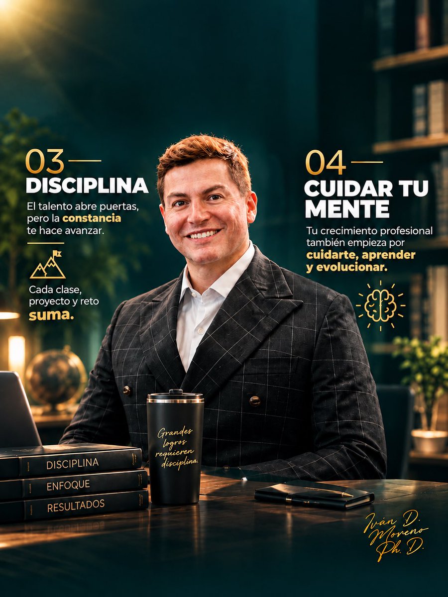 profeivanmoreno's tweet photo. Tu futuro no se delega.
Hay cosas que pueden acompañarte, pero nadie puede aprender, decidir, desarrollar disciplina o construir por ti.
🎓 Una formación puede ser parte de esa construcción.
Conoce una alternativa universitaria en Estados Unidos, con titulación americana. https://t.co/O9Rz38vZuA
