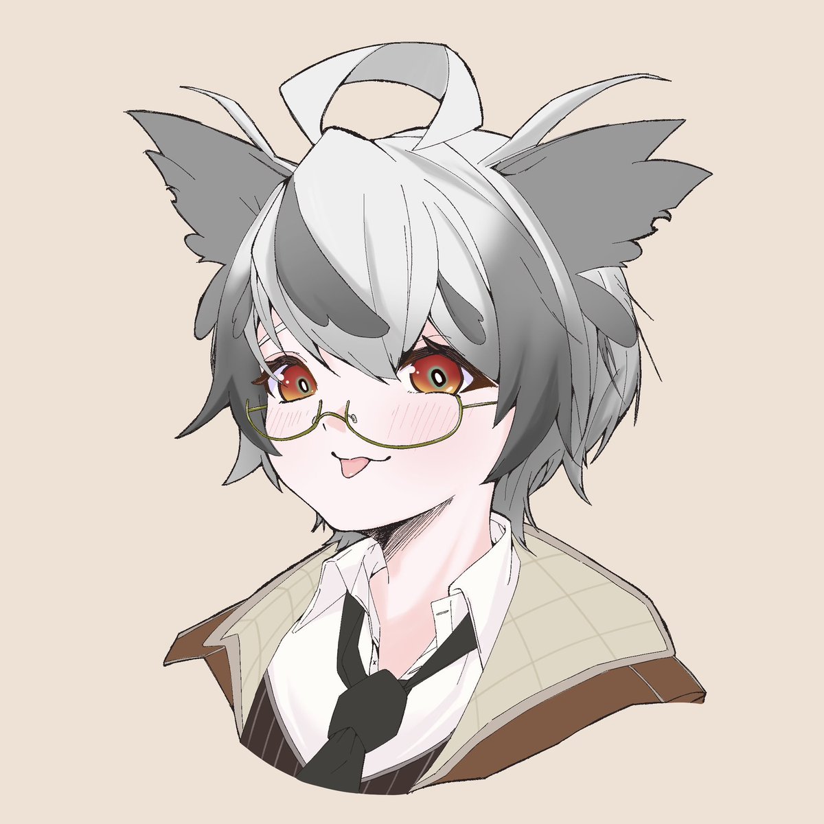 tsukishiro_work's tweet photo. #今月描いた絵を晒そうㅤ  
遅れてあげてゆくぅ！ https://t.co/NLk2K0Oqww
