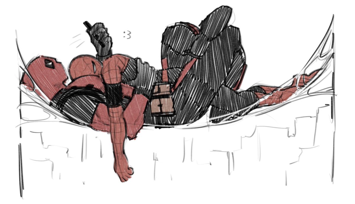 asio__otus's tweet photo. #spideypool aww https://t.co/HwuN1OApQ8